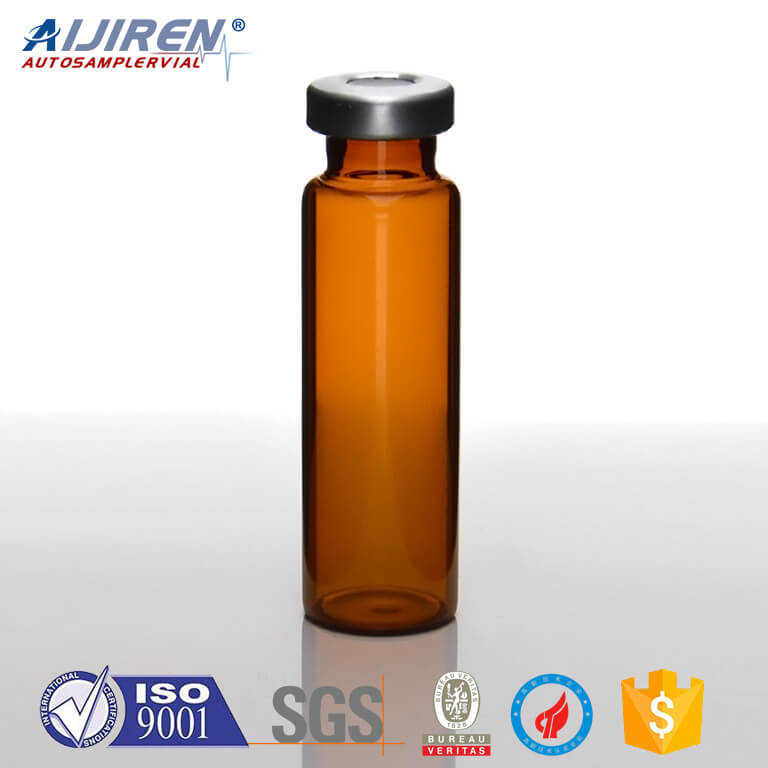 buy flat bottom gas chromatography vials with aluminum cap supplier